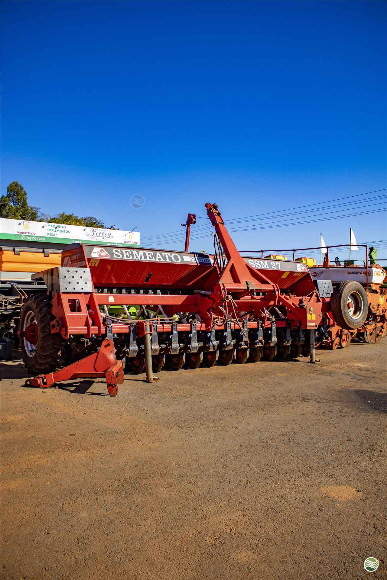 SEMEADEIRA SEMEATO SSM 27 Simapar Máquinas Agrícolas IJUI RIO GRANDE DO SUL RS