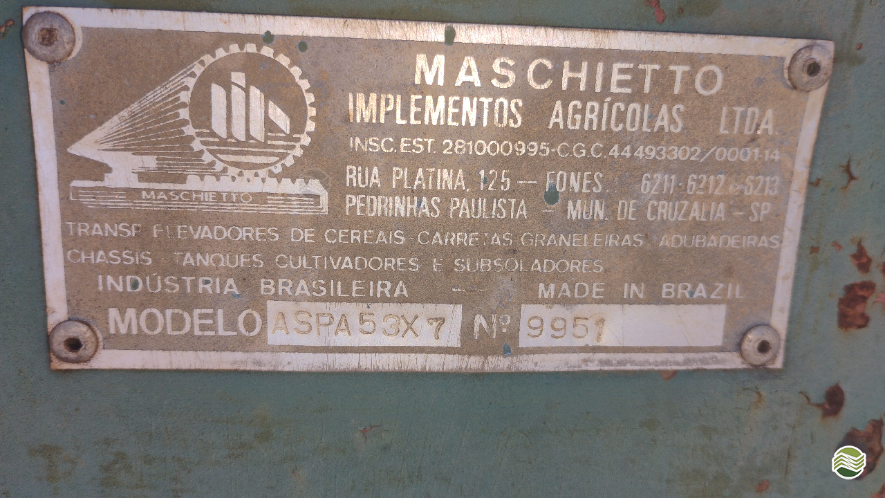 IMPLEMENTOS AGRICOLAS SUBSOLADOR 7 HASTES Dimaq - GO CRISTALINA GOIAS GO
