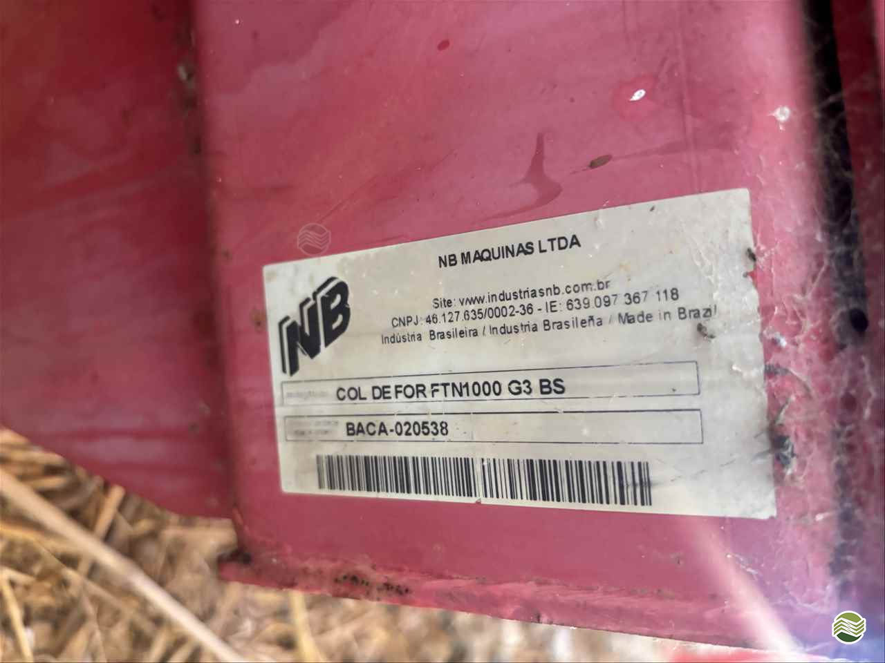 IMPLEMENTOS AGRICOLAS ENSILADEIRA ENSILADEIRA AREA TOTAL Dimaq - GO CRISTALINA GOIAS GO