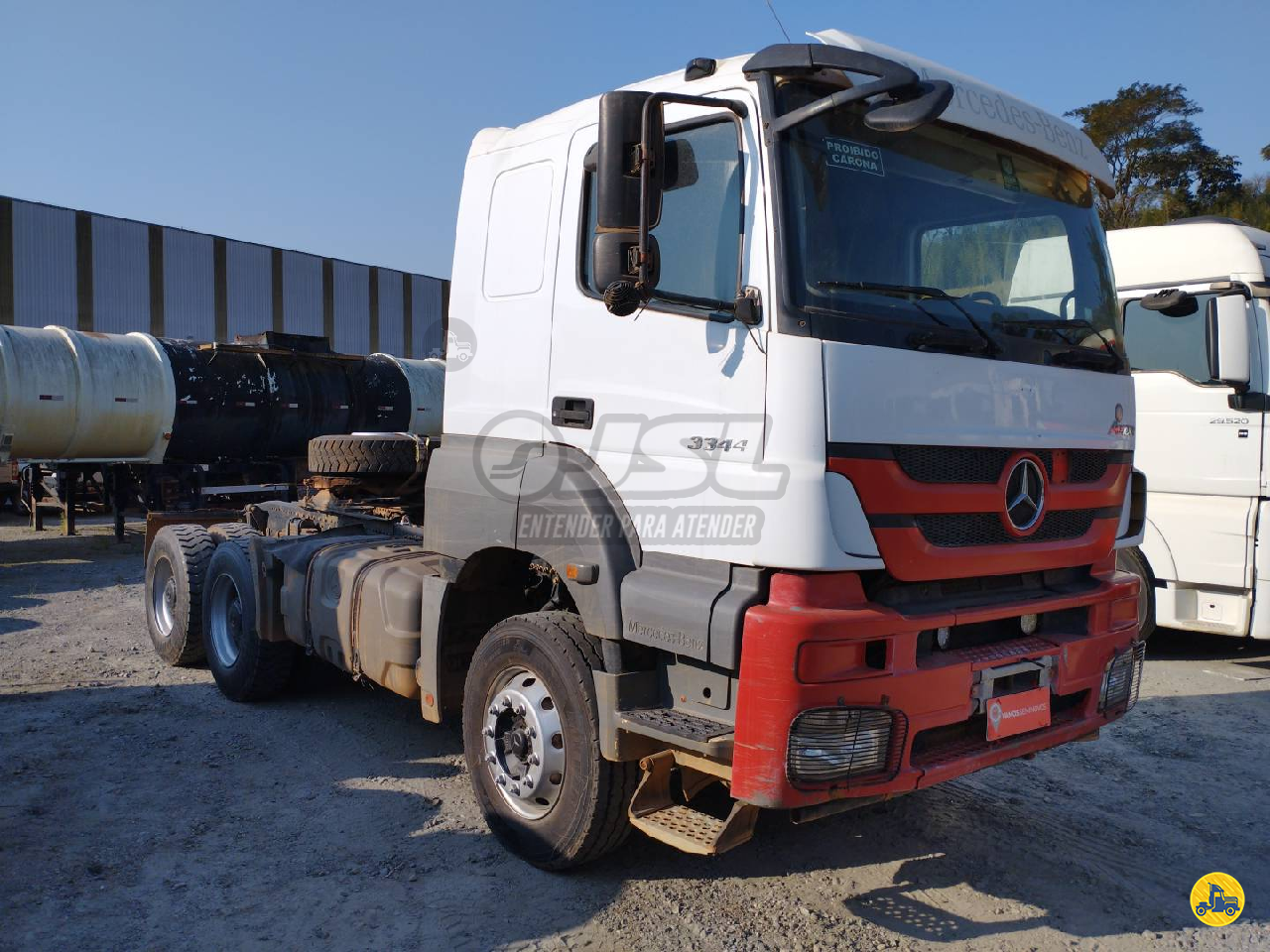 CAMINHAO MERCEDES-BENZ MB 3344 Cavalo Mecânico Truck 6x4 JSL Seminovos ITAQUAQUECETUBA SÃO PAULO SP