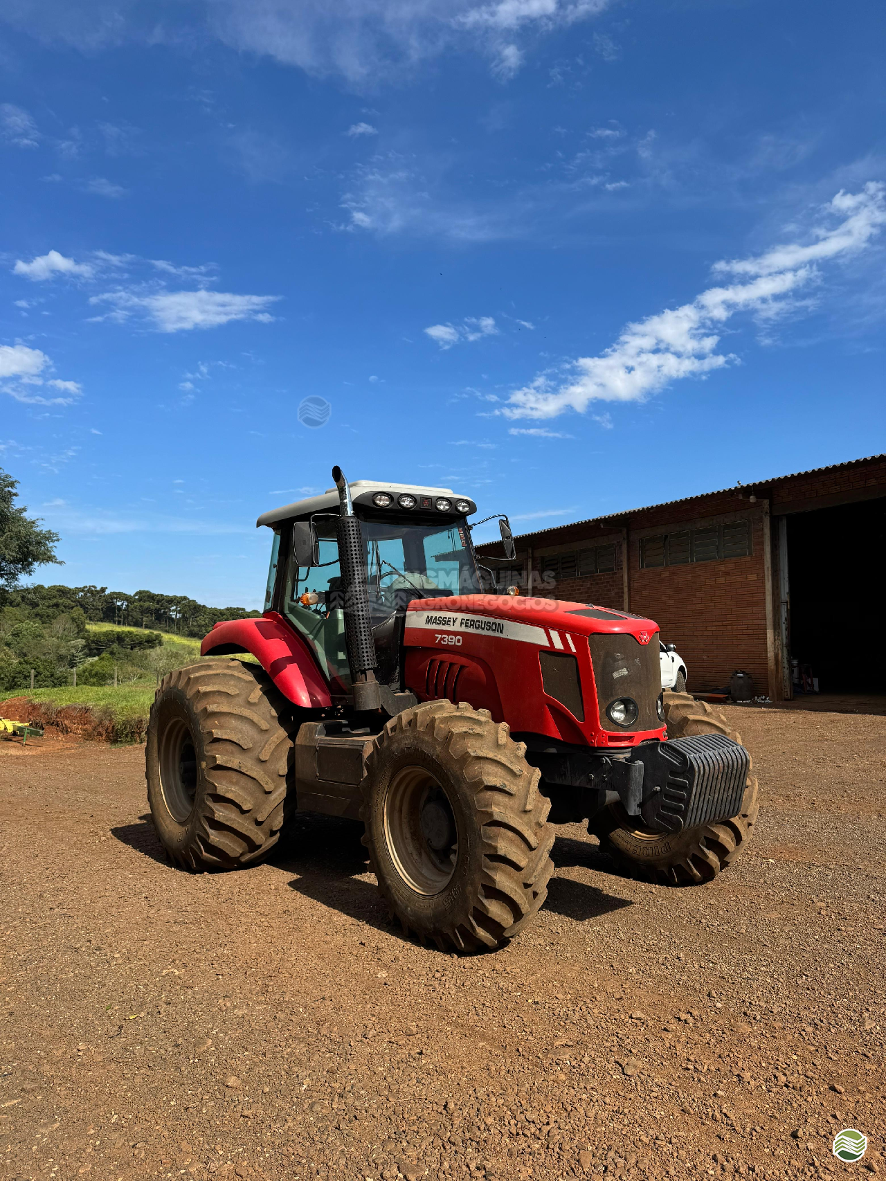 TRATOR MASSEY FERGUSON MF 7390 Tração 4x4 Engmáquinas Agrícolas CASCAVEL PARANÁ PR