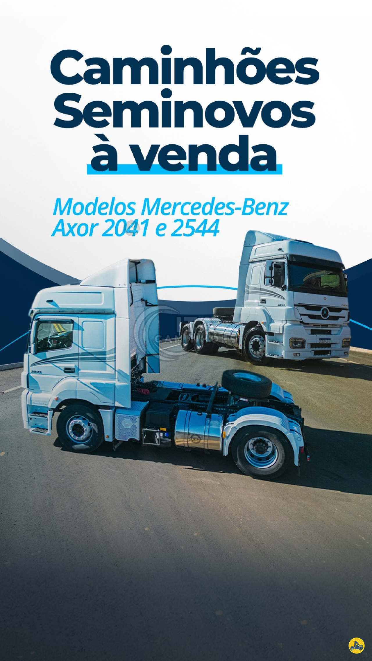 CAMINHAO MERCEDES-BENZ MB 2041 Cavalo Mecânico Toco 4x2 Ita Caminhões PALMITOS SANTA CATARINA SC