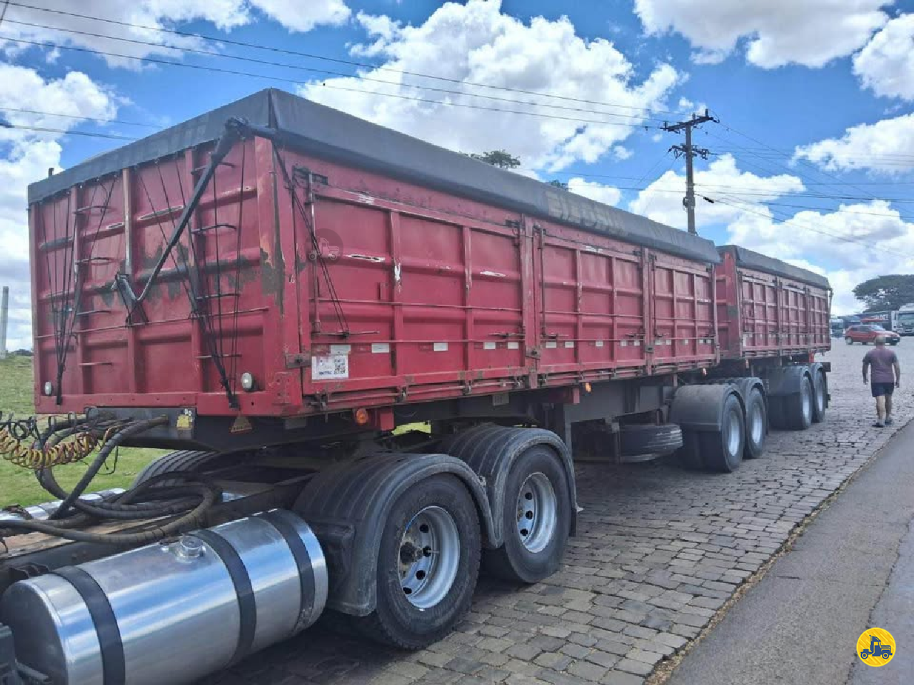 CARRETA BITREM BASCULANTE Ita Caminhões PALMITOS SANTA CATARINA SC