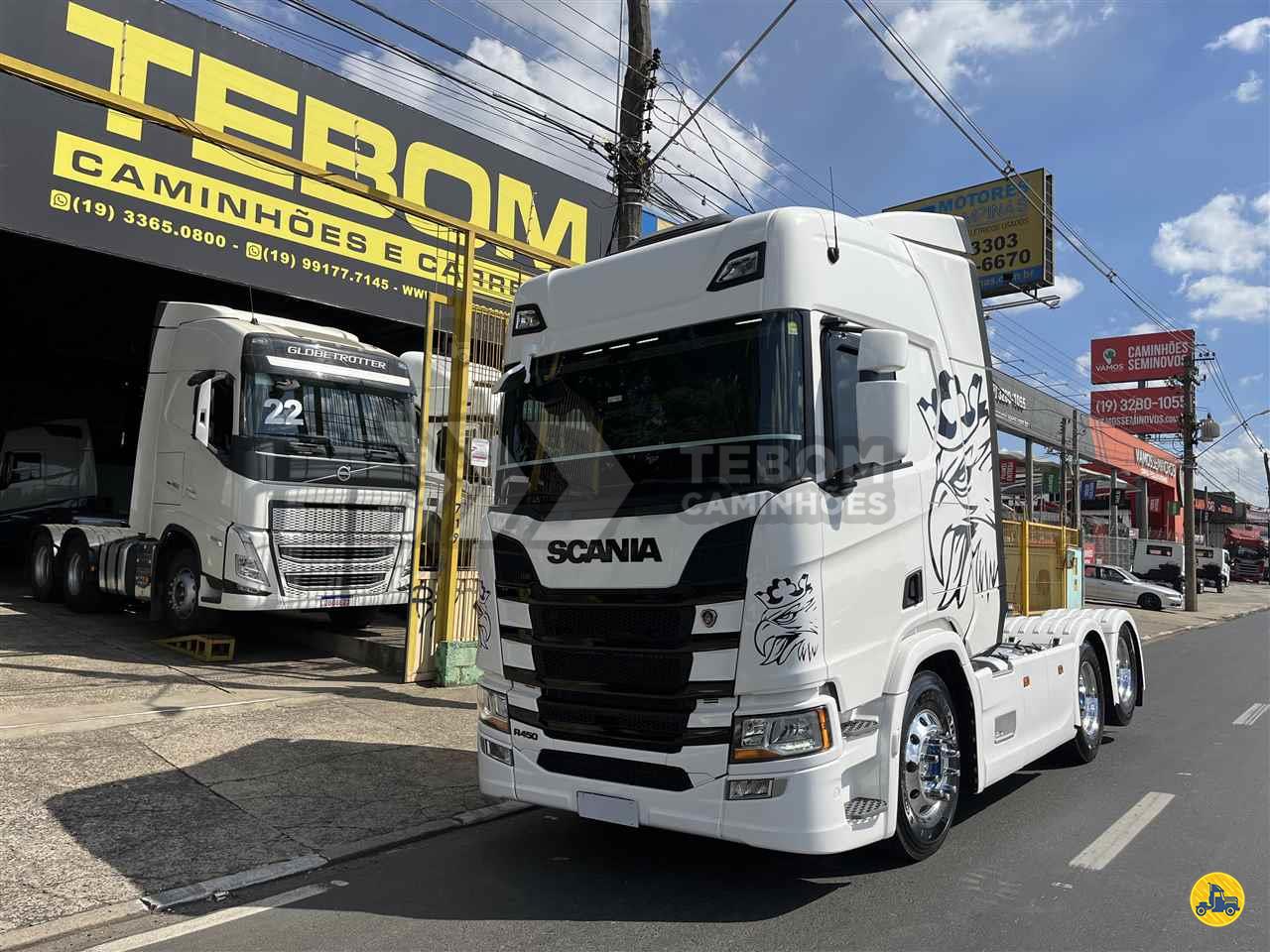 CAMINHAO SCANIA SCANIA R450 Cavalo Mecânico Cavalo 6x2 Tebom Caminhões CAMPINAS SÃO PAULO SP
