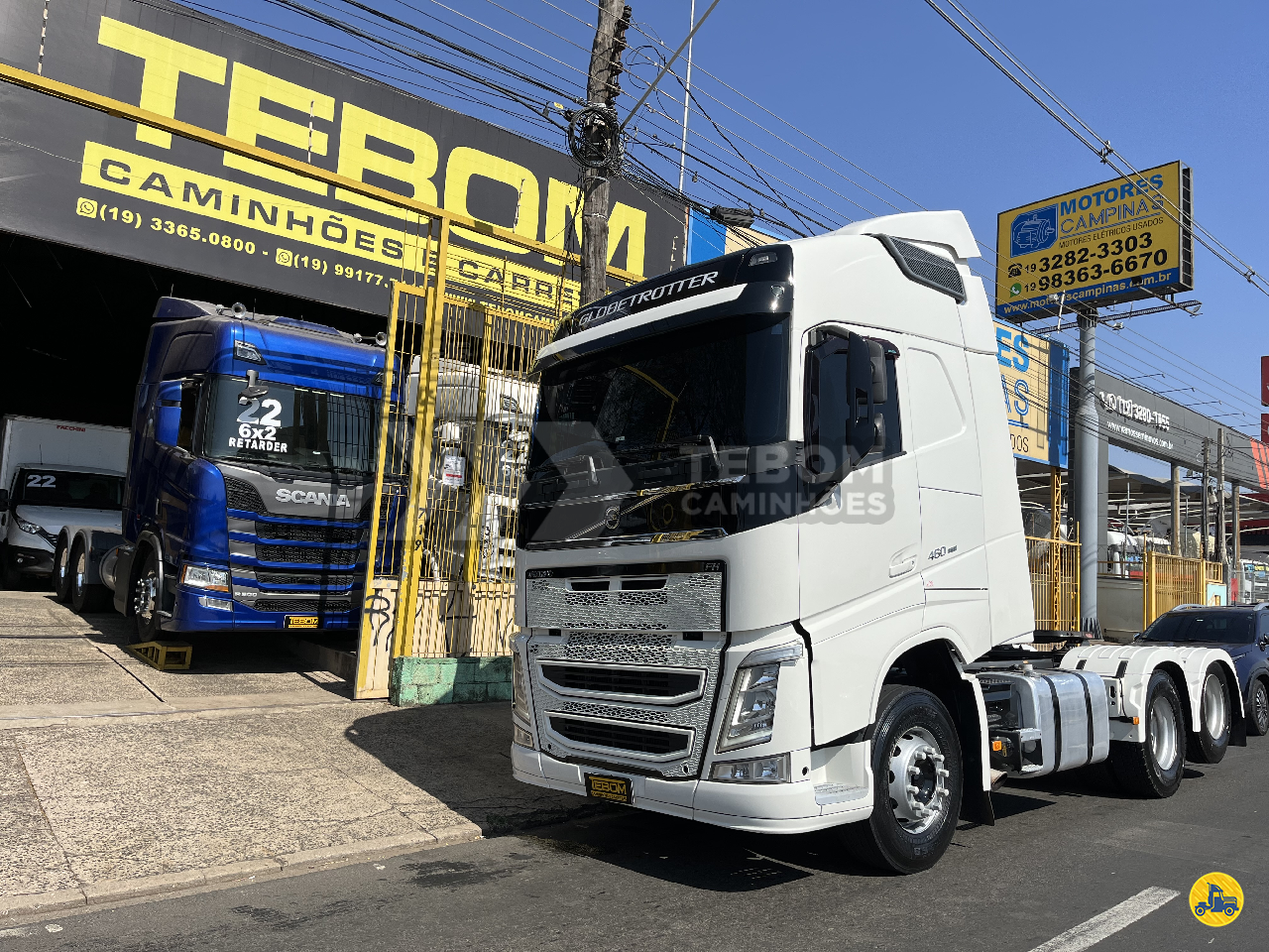 CAMINHAO VOLVO VOLVO FH 460 Cavalo Mecânico Cavalo 6x2 Tebom Caminhões CAMPINAS SÃO PAULO SP