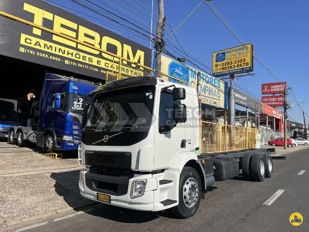 CAMINHAO VOLVO VOLVO VM 270 Chassis Cavalo 6x2 Tebom Caminhões CAMPINAS SÃO PAULO SP