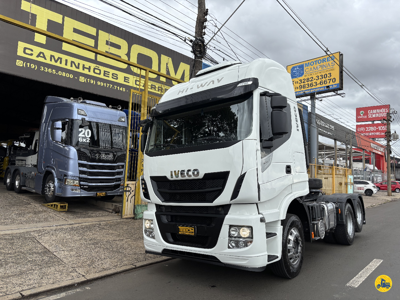 CAMINHAO IVECO STRALIS 440 HI WAY Cavalo Mecânico Cavalo 6x2 Tebom Caminhões CAMPINAS SÃO PAULO SP