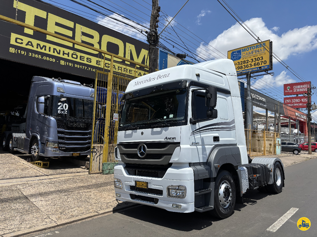 CAMINHAO MERCEDES-BENZ MB 2041 Cavalo Mecânico Toco 4x2 Tebom Caminhões CAMPINAS SÃO PAULO SP