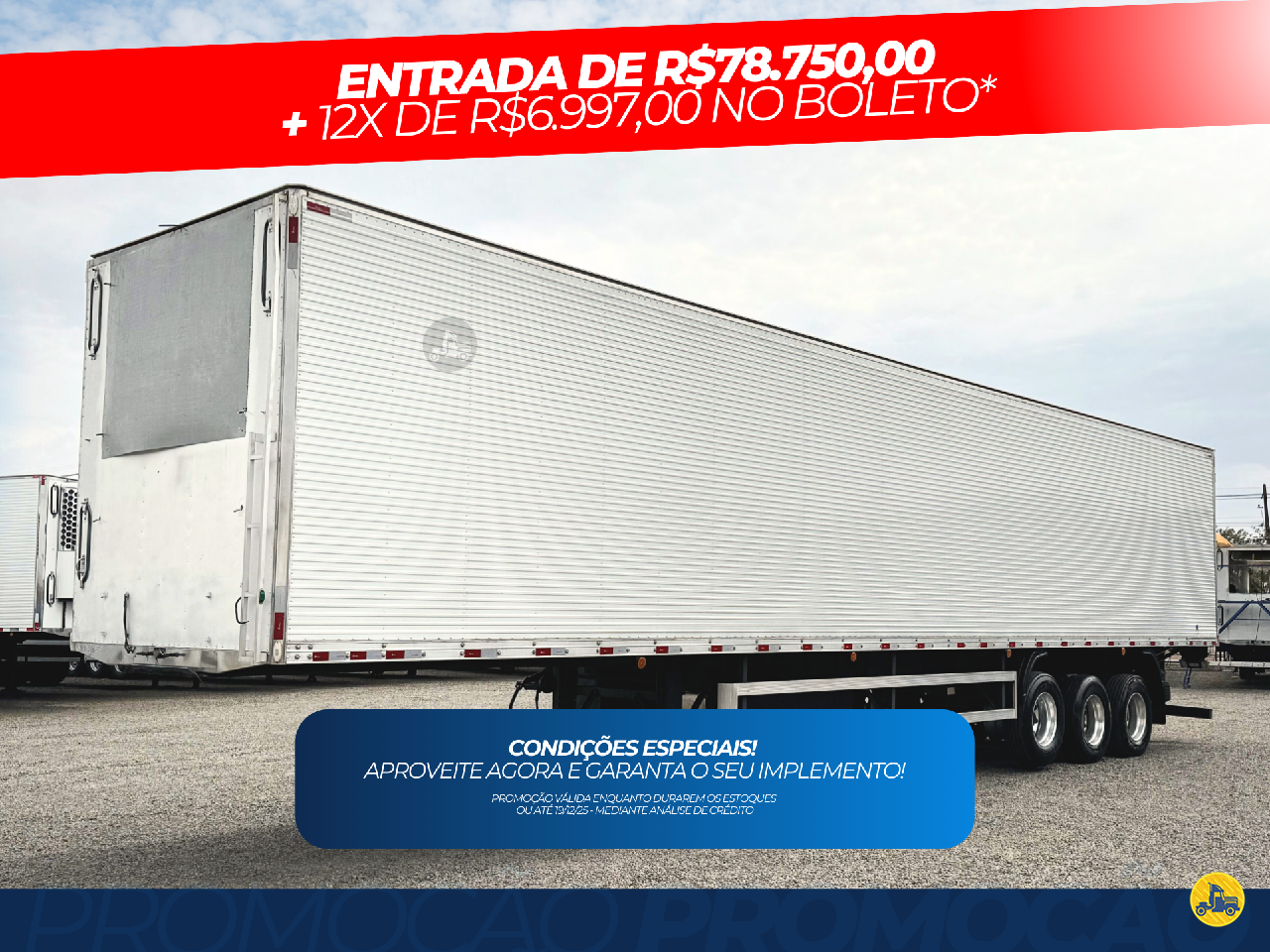 CARRETA SEMI-REBOQUE FRIGORIFICO Bortoloto Implementos - Ibiporã MARINGA PARANÁ PR