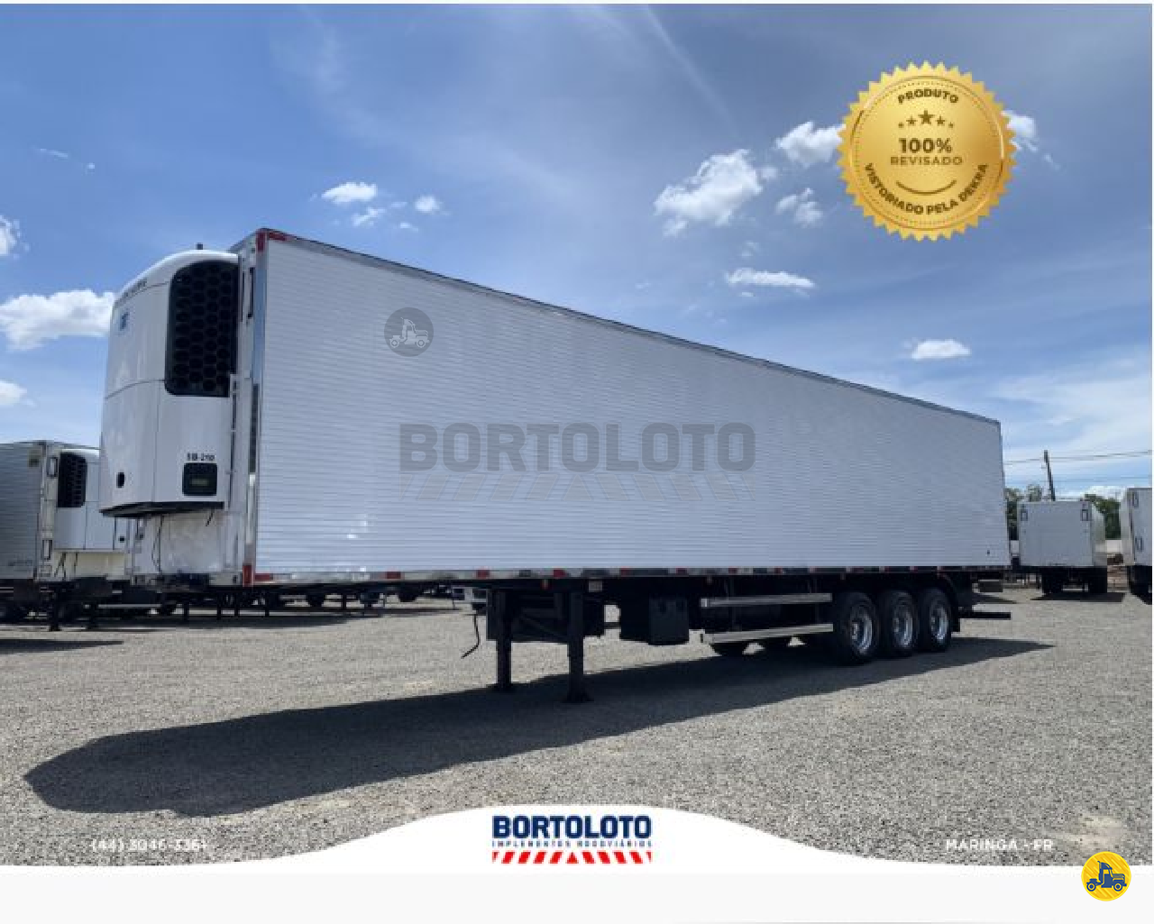 CARRETA SEMI-REBOQUE FRIGORIFICO Bortoloto Implementos - Ibiporã MARINGA PARANÁ PR
