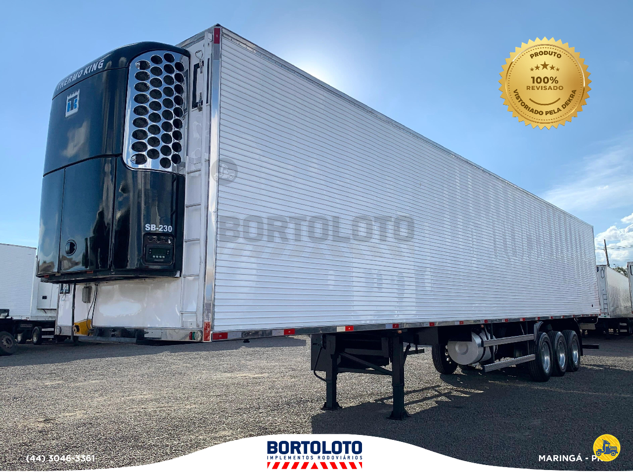 CARRETA SEMI-REBOQUE FRIGORIFICO Bortoloto Implementos - Ibiporã MARINGA PARANÁ PR