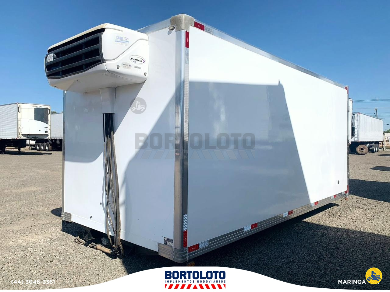 CARROCERIA SOBRE CHASSI  TRUCK BAU FRIGORIFICO Bortoloto Implementos - Ibiporã MARINGA PARANÁ PR