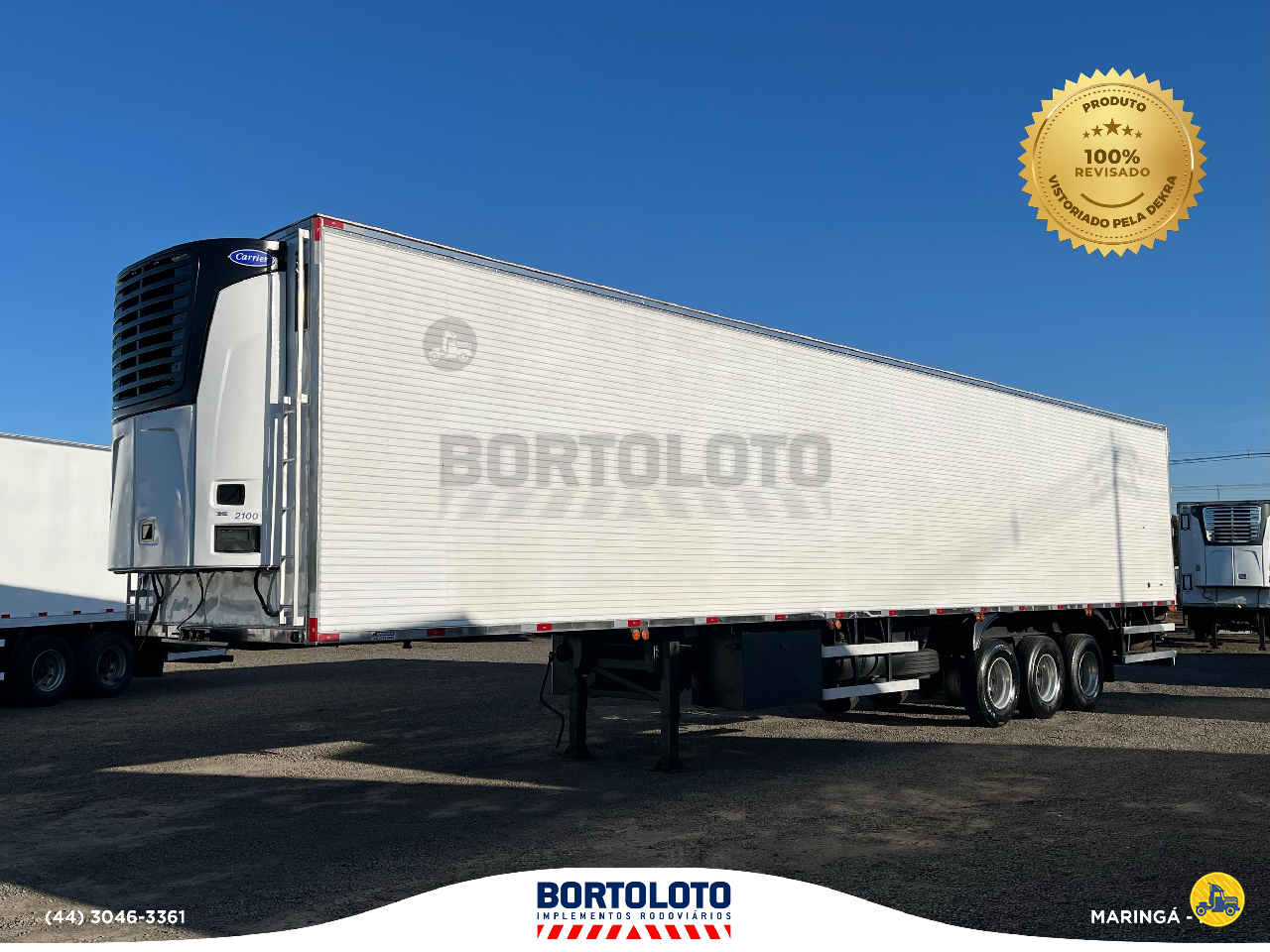 CARRETA SEMI-REBOQUE FRIGORIFICO Bortoloto Implementos - Ibiporã MARINGA PARANÁ PR