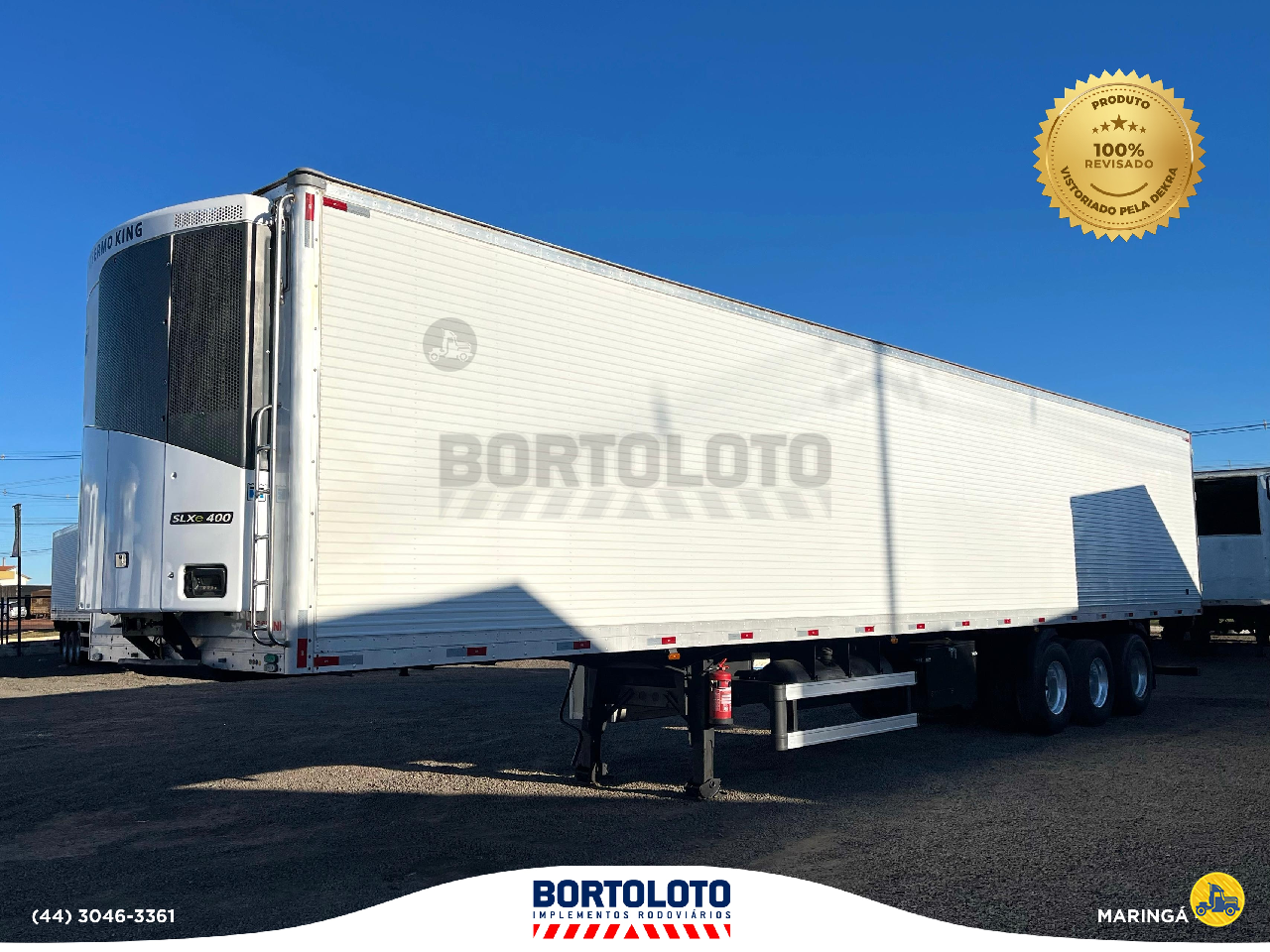 CARRETA SEMI-REBOQUE FRIGORIFICO Bortoloto Implementos - Ibiporã MARINGA PARANÁ PR