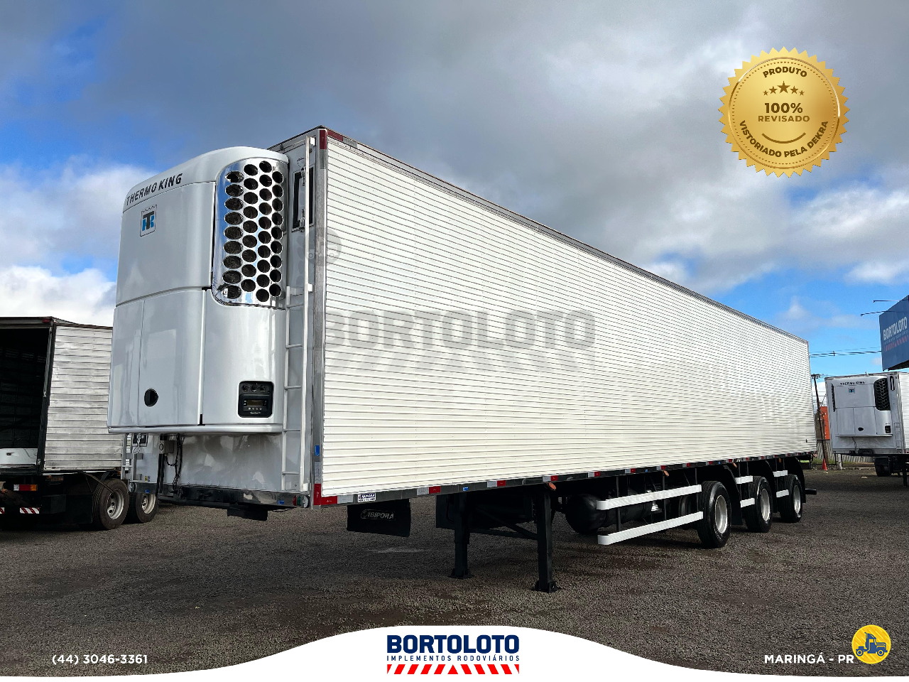 CARRETA SEMI-REBOQUE FRIGORIFICO Bortoloto Implementos - Ibiporã MARINGA PARANÁ PR