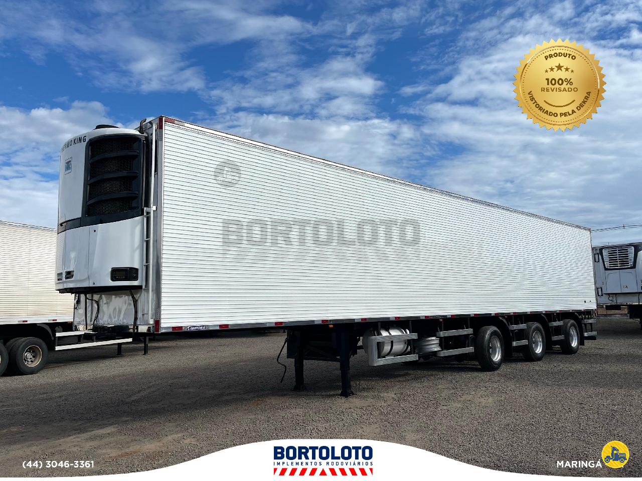 CARRETA SEMI-REBOQUE FRIGORIFICO Bortoloto Implementos - Ibiporã MARINGA PARANÁ PR