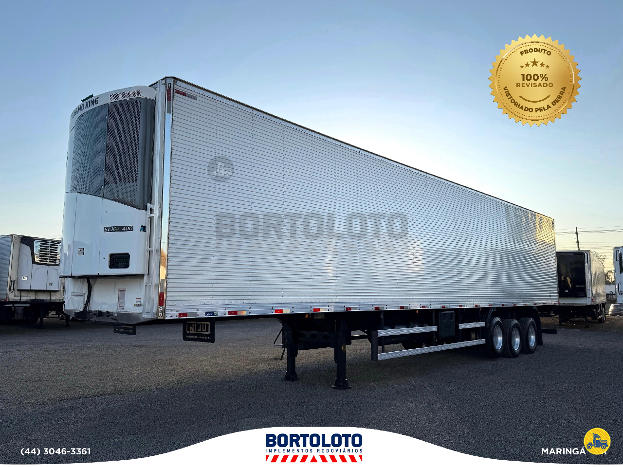CARRETA SEMI-REBOQUE FRIGORIFICO Bortoloto Implementos - Ibiporã MARINGA PARANÁ PR