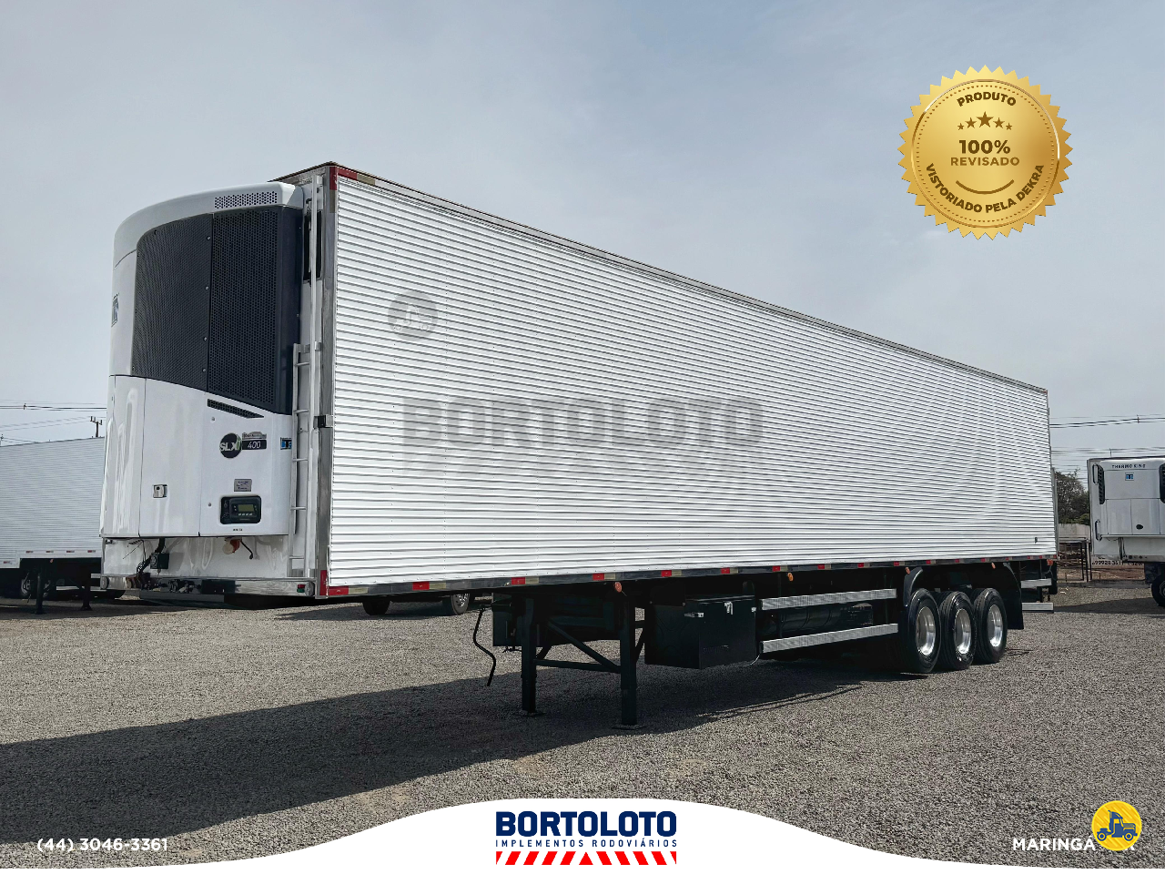 CARRETA SEMI-REBOQUE FRIGORIFICO Bortoloto Implementos - Ibiporã MARINGA PARANÁ PR