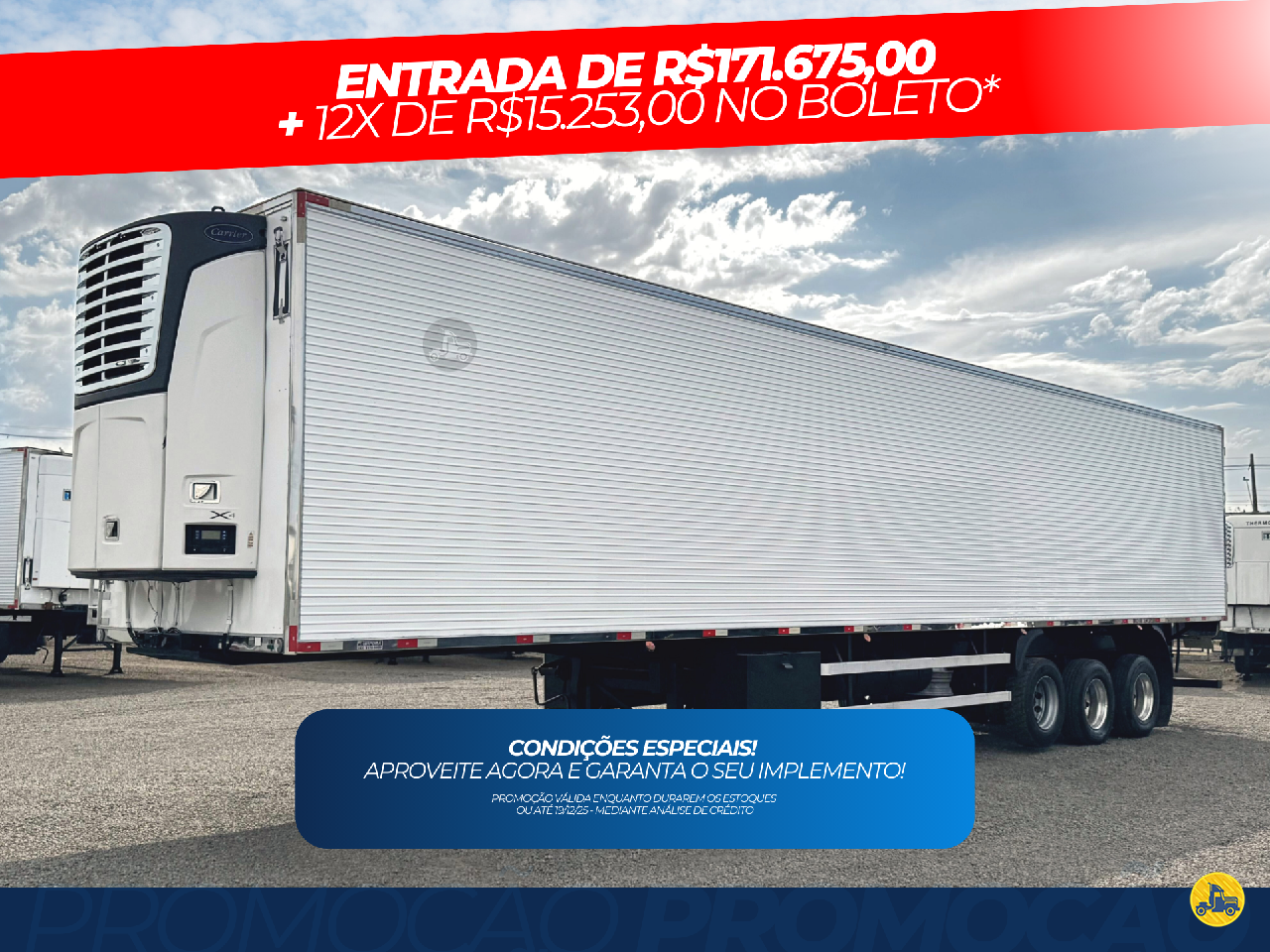 CARRETA SEMI-REBOQUE FRIGORIFICO Bortoloto Implementos - Ibiporã MARINGA PARANÁ PR