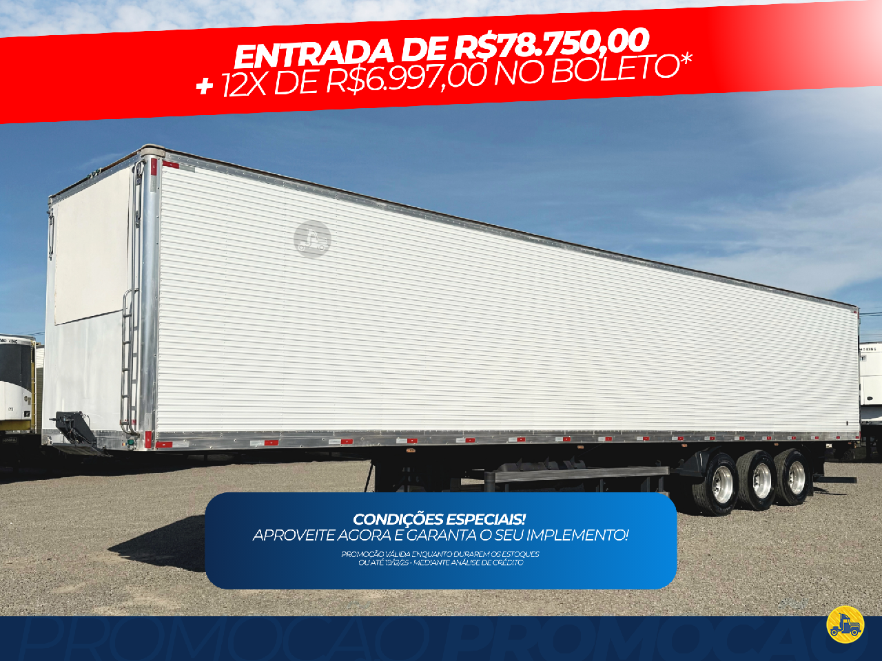 CARRETA SEMI-REBOQUE FRIGORIFICO Bortoloto Implementos - Ibiporã MARINGA PARANÁ PR