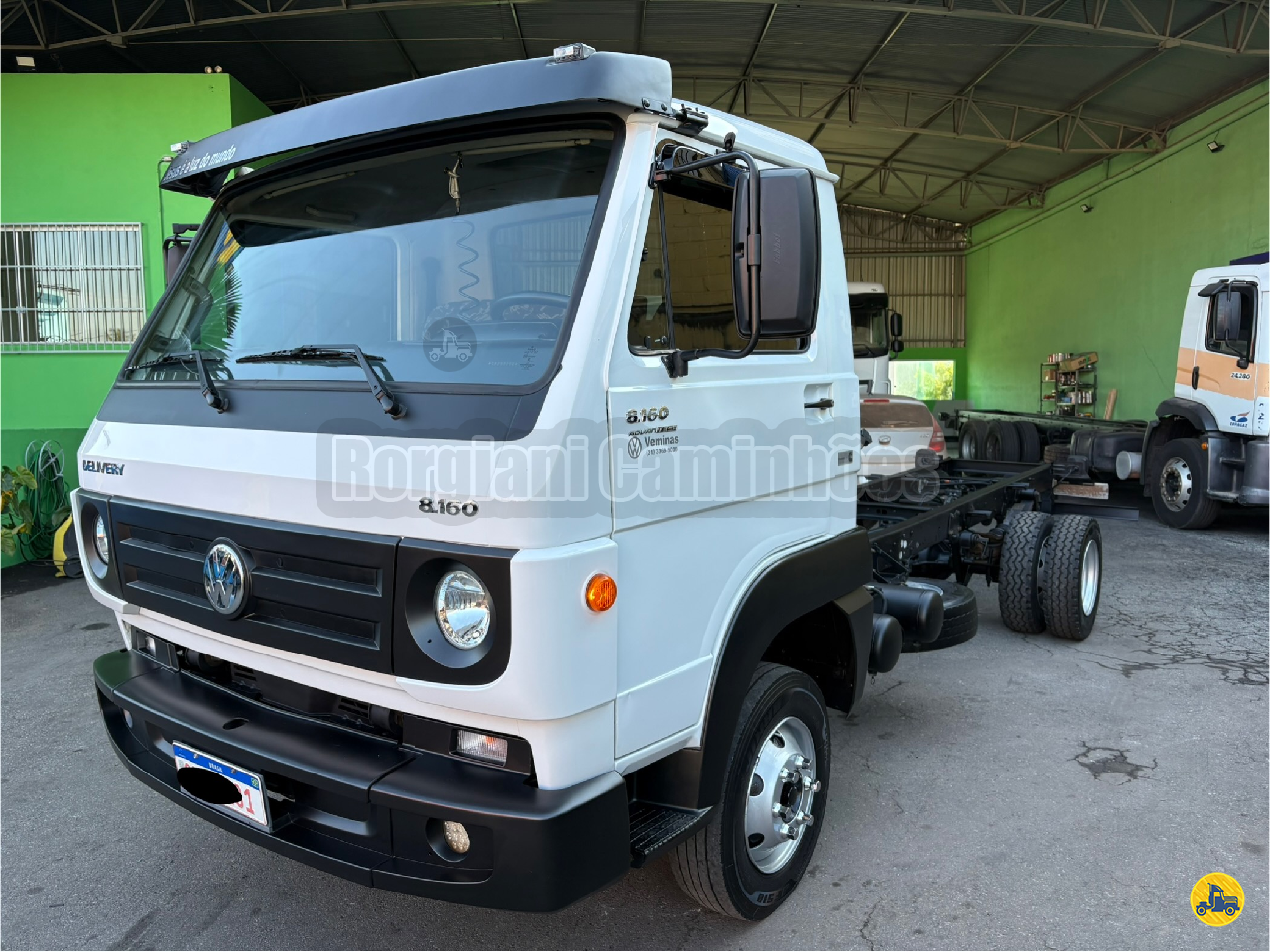 CAMINHAO VOLKSWAGEN VW 8160 Chassis 3/4 4x2 Rorgiani Caminhões  BETIM MINAS GERAIS MG