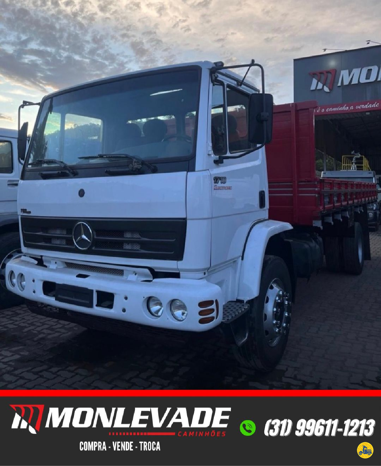 CAMINHAO MERCEDES-BENZ MB 1718 Chassis Toco 4x2 Monlevade Caminhões JOAO MONLEVADE MINAS GERAIS MG