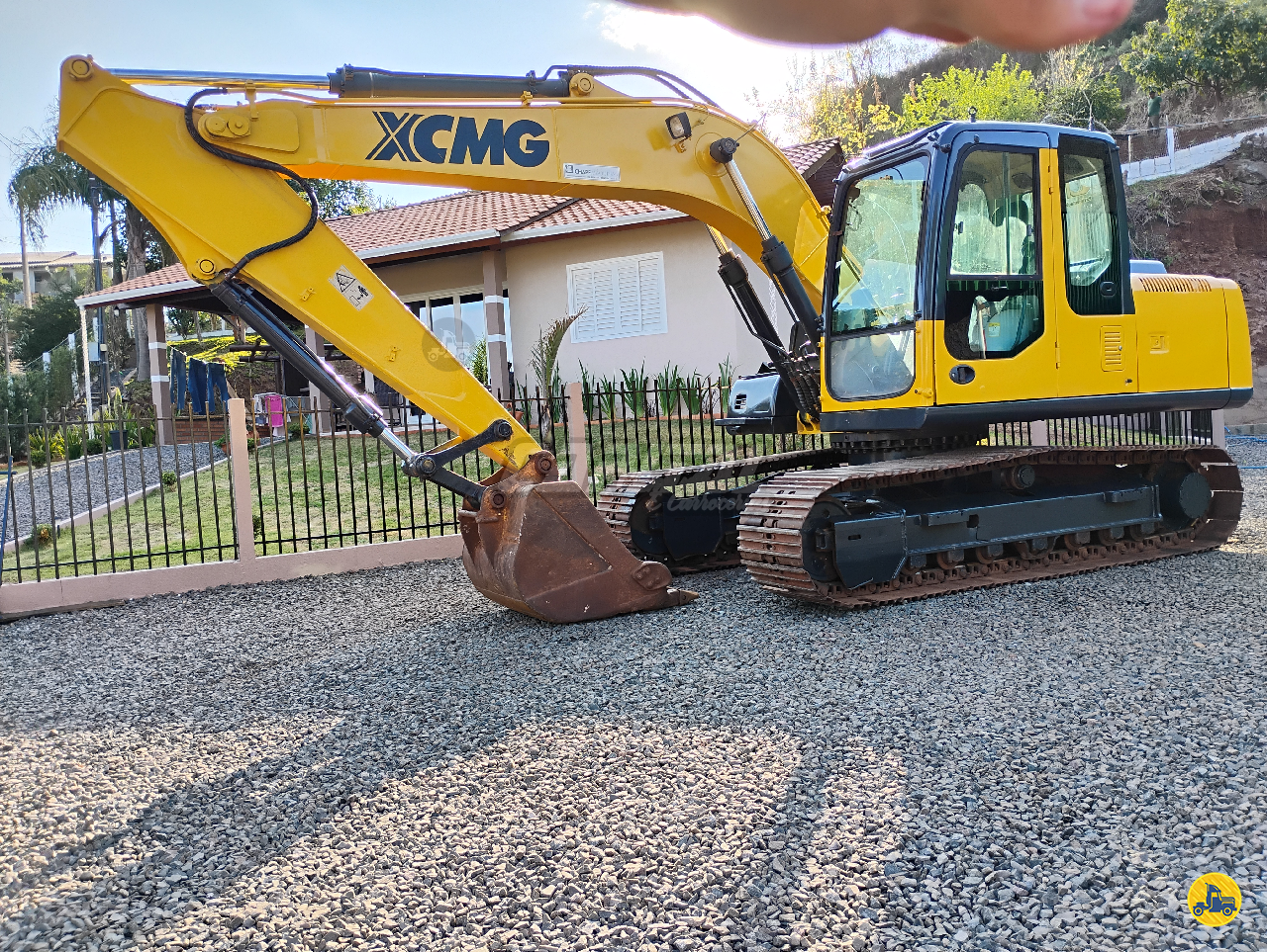 ESCAVADEIRA XCMG XE150BR Capital Caminhões e Carrocerias CONCORDIA SANTA CATARINA SC