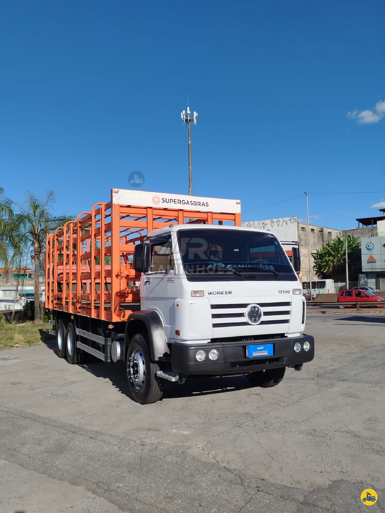 CAMINHAO VOLKSWAGEN VW 17190 Gaiola de Gás Truck 6x2 JR Caminhões CONTAGEM MINAS GERAIS MG