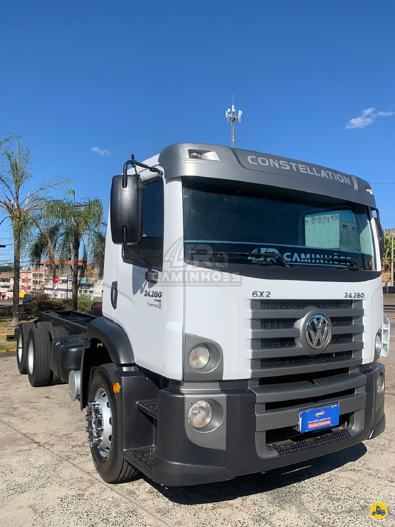 CAMINHAO VOLKSWAGEN VW 24280 Chassis Truck 6x2 JR Caminhões CONTAGEM MINAS GERAIS MG