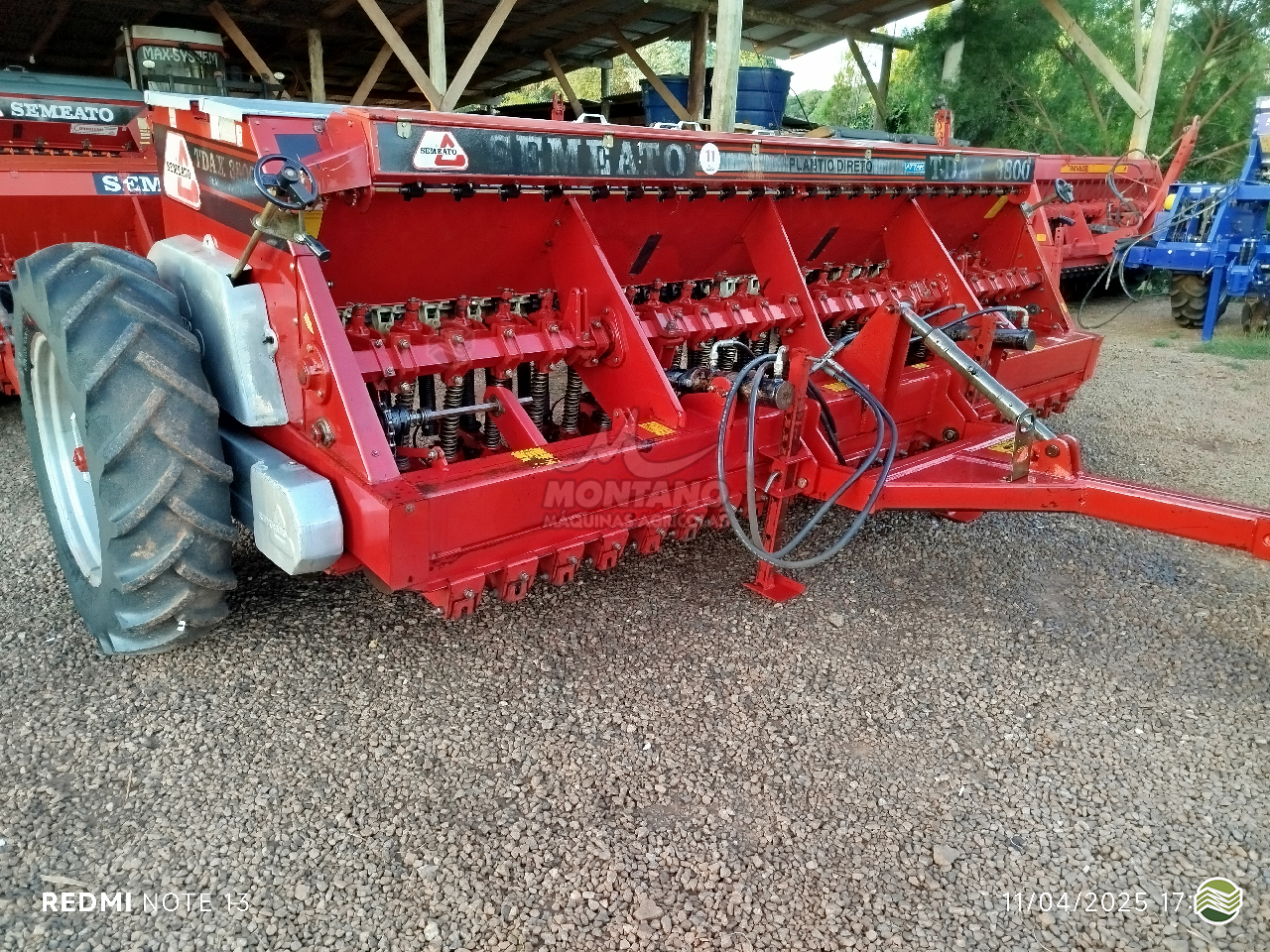 PLANTADEIRA SEMEATO SEMEATO TDAX3800 Montano Máquinas Agrícolas LAGOA VERMELHA RIO GRANDE DO SUL RS