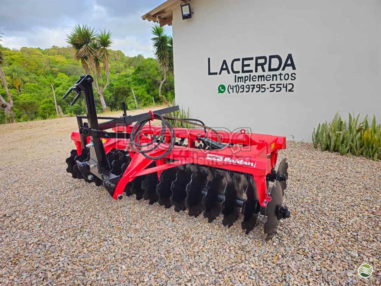 IMPLEMENTOS AGRICOLAS GRADE NIVELADORA NIVELADORA 32 DISCOS Lacerda Implementos QUITANDINHA PARANÁ PR