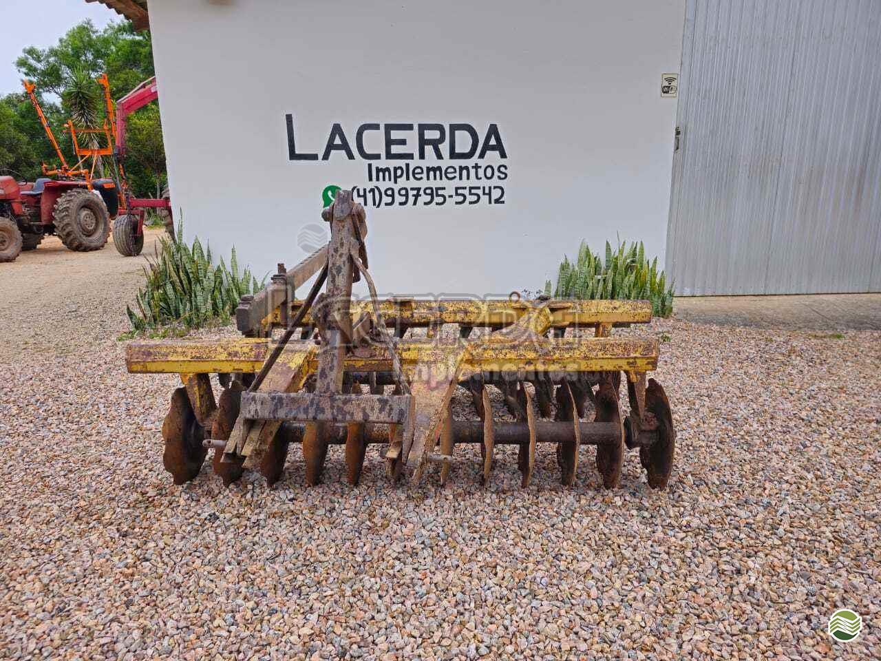 IMPLEMENTOS AGRICOLAS GRADE NIVELADORA NIVELADORA 24 DISCOS Lacerda Implementos QUITANDINHA PARANÁ PR