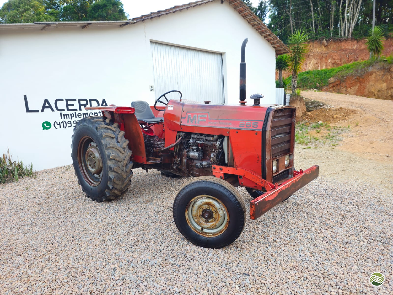 TRATOR MASSEY FERGUSON MF 265 Tração 4x2 Lacerda Implementos QUITANDINHA PARANÁ PR