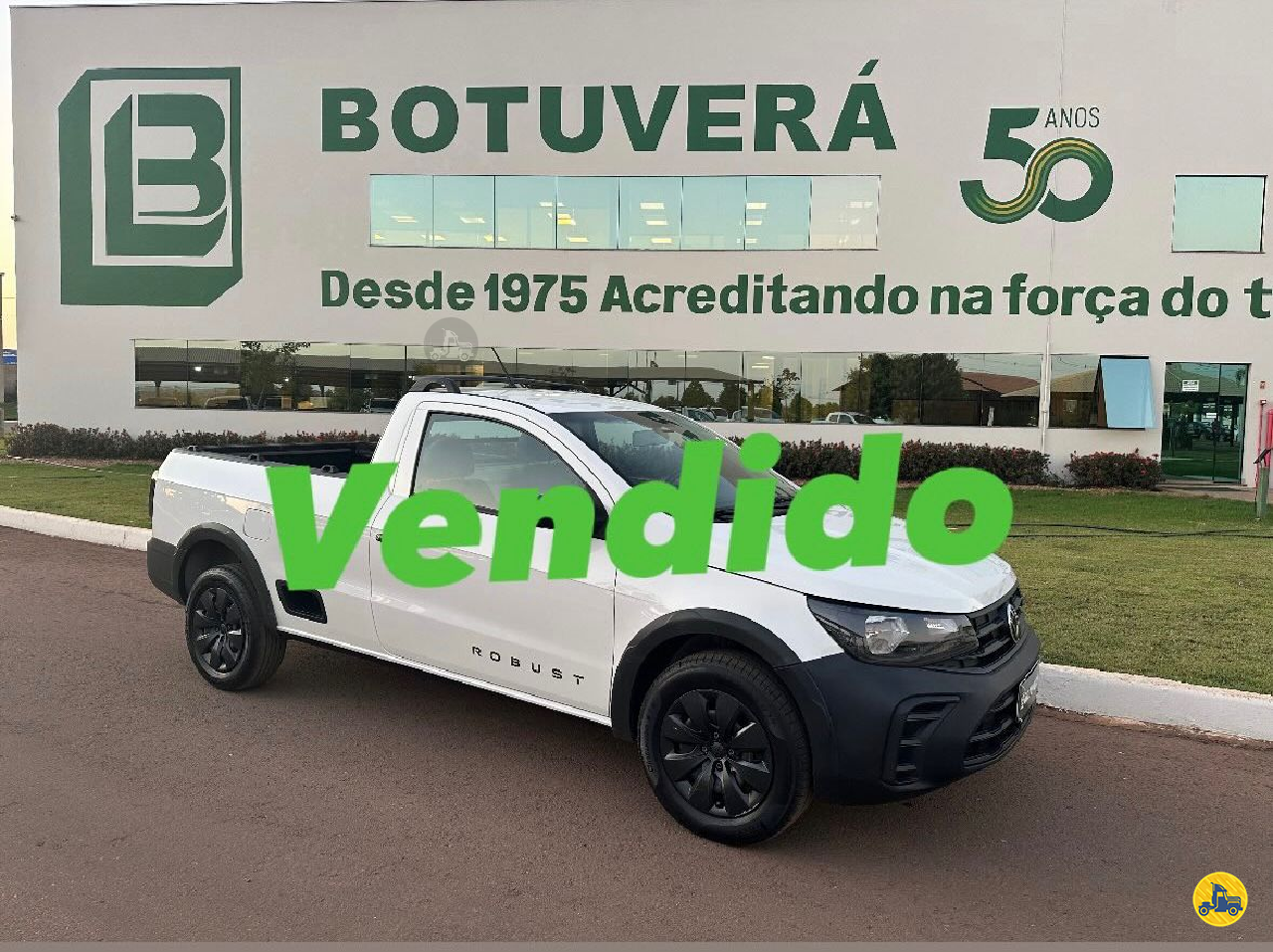CARRO VW - Volkswagen Saveiro 1.6 Robust Seminovos Botuverá RONDONOPOLIS MATO GROSSO MT