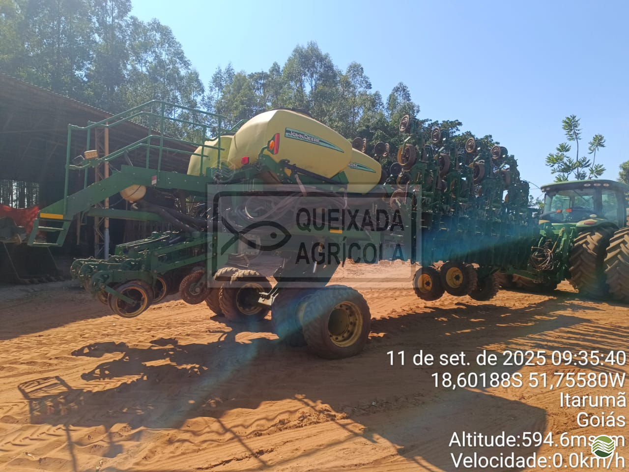 PLANTADEIRA JOHN DEERE PLANTADEIRAS DB50 Queixada Agrícola ITARUMA GOIAS GO
