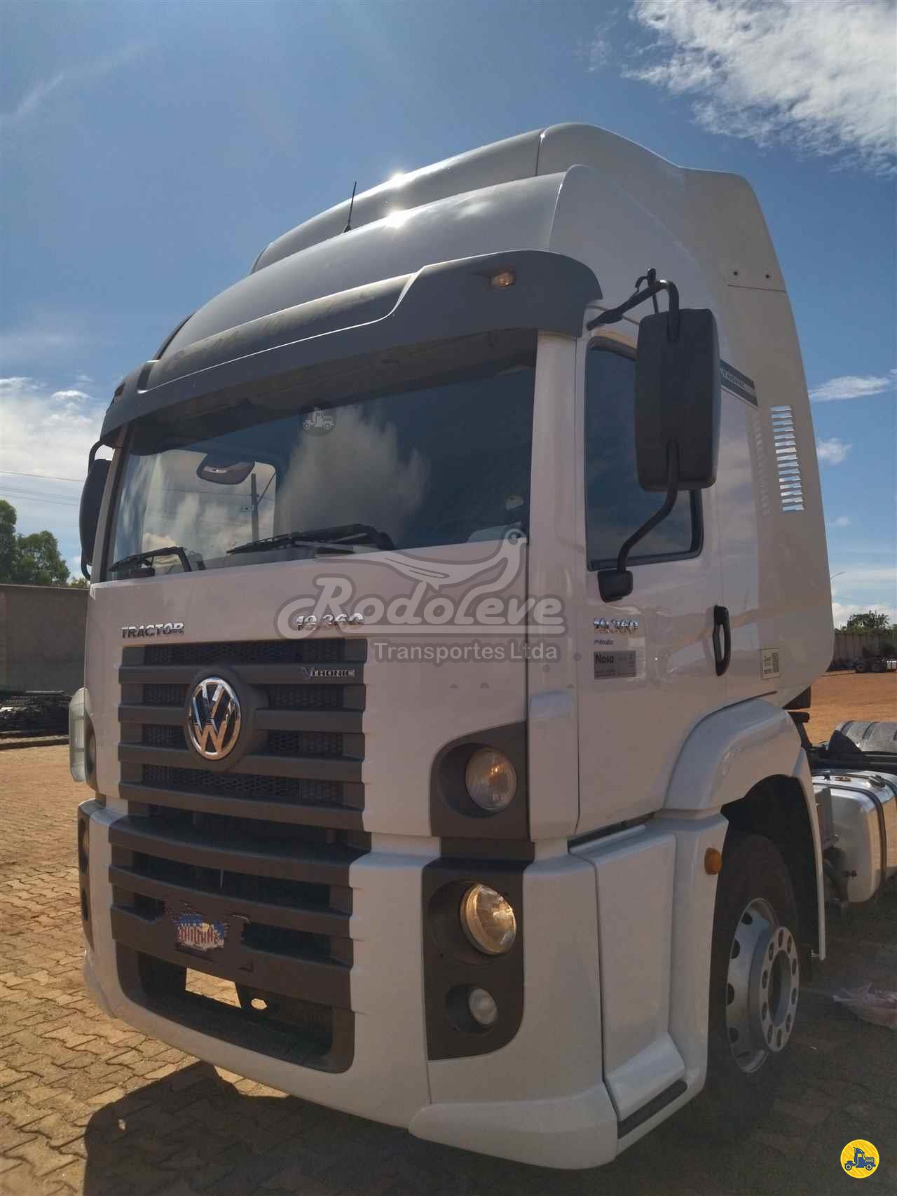 CAMINHAO VOLKSWAGEN VW 19360 Cavalo Mecânico Toco 4x2  Rodoleve Transportes LUZIANIA GOIAS GO