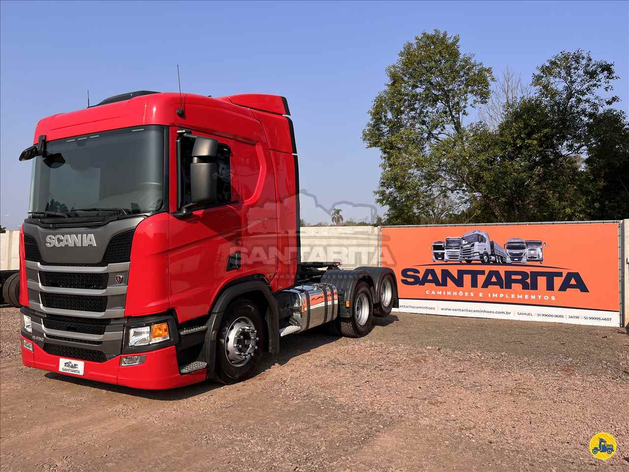 CAMINHAO SCANIA SCANIA R450 Cavalo Mecânico Cavalo 6x2 Santa Rita Caminhões FAZENDA VILANOVA RIO GRANDE DO SUL RS
