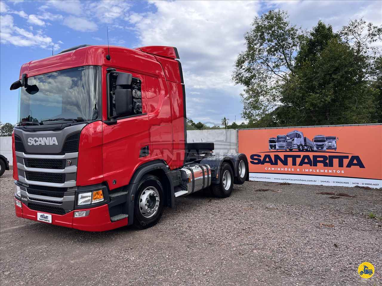 CAMINHAO SCANIA SCANIA R450 Cavalo Mecânico Cavalo 6x2 Santa Rita Caminhões FAZENDA VILANOVA RIO GRANDE DO SUL RS