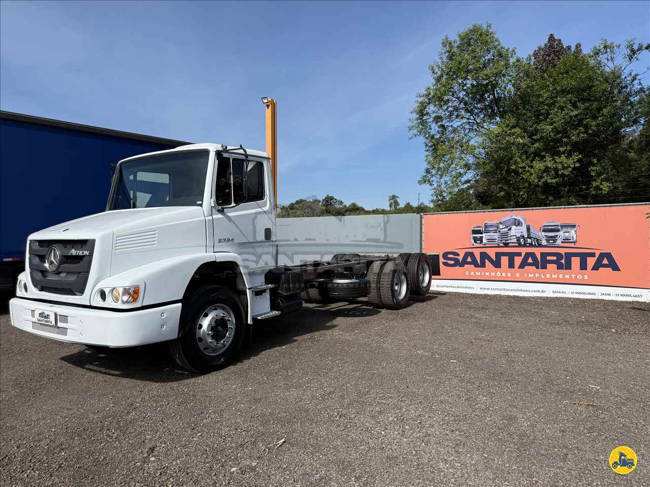 CAMINHAO MERCEDES-BENZ MB 2324 Chassis Truck 6x2 Santa Rita Caminhões FAZENDA VILANOVA RIO GRANDE DO SUL RS