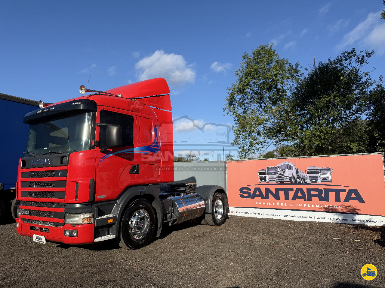 CAMINHAO SCANIA SCANIA 124 420 Cavalo Mecânico Cavalo 4x2 Santa Rita Caminhões FAZENDA VILANOVA RIO GRANDE DO SUL RS