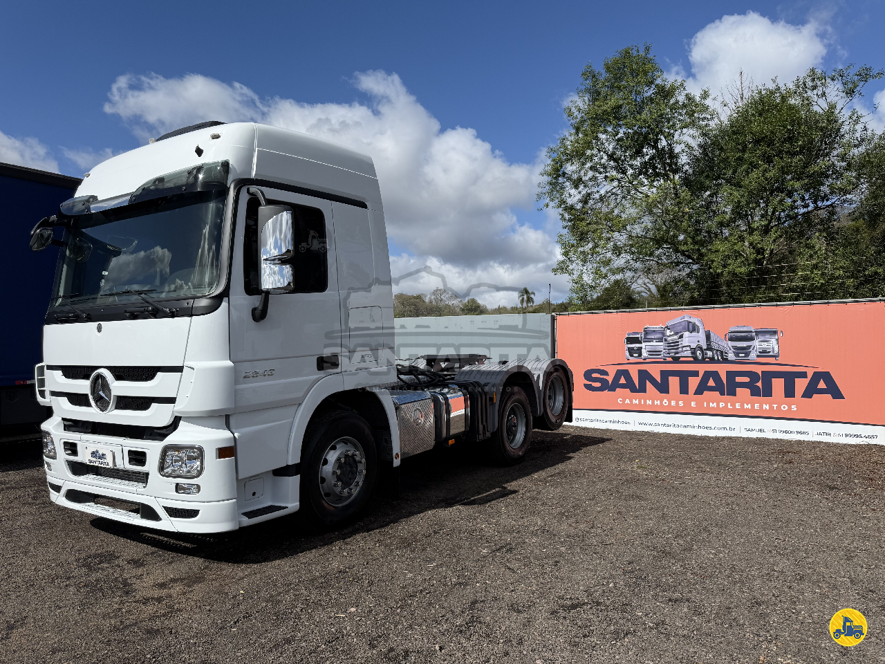 CAMINHAO MERCEDES-BENZ MB 2546 Cavalo Mecânico Cavalo 6x2 Santa Rita Caminhões FAZENDA VILANOVA RIO GRANDE DO SUL RS