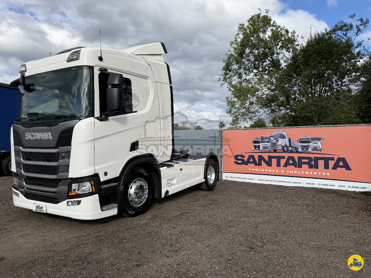 CAMINHAO SCANIA SCANIA R410 Cavalo Mecânico Cavalo 4x2 Santa Rita Caminhões FAZENDA VILANOVA RIO GRANDE DO SUL RS