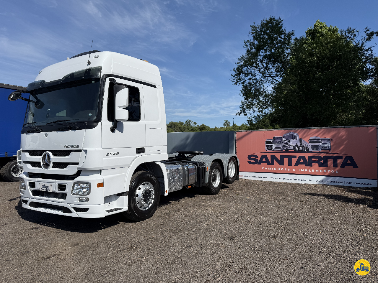 CAMINHAO MERCEDES-BENZ MB 2546 Cavalo Mecânico Cavalo 6x2 Santa Rita Caminhões FAZENDA VILANOVA RIO GRANDE DO SUL RS