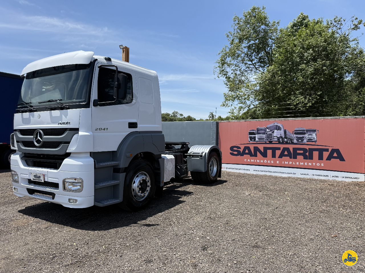 CAMINHAO MERCEDES-BENZ MB 2041 Cavalo Mecânico Cavalo 4x2 Santa Rita Caminhões FAZENDA VILANOVA RIO GRANDE DO SUL RS