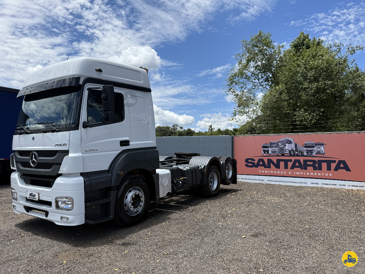 CAMINHAO MERCEDES-BENZ MB 2544 Cavalo Mecânico Cavalo 6x2 Santa Rita Caminhões FAZENDA VILANOVA RIO GRANDE DO SUL RS