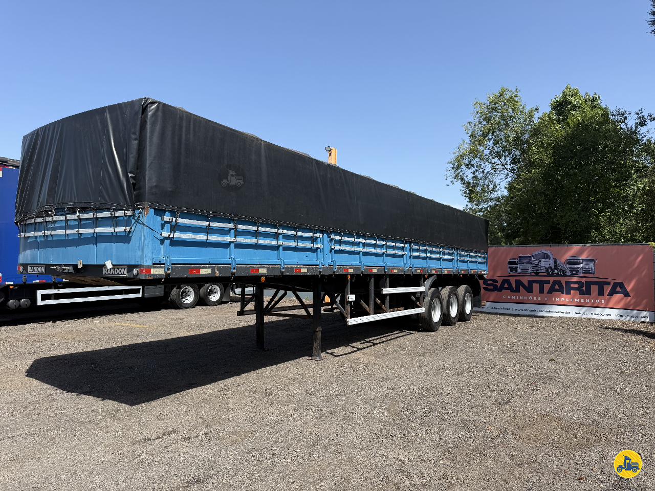 CARRETA SEMI-REBOQUE GRANELEIRO Santa Rita Caminhões FAZENDA VILANOVA RIO GRANDE DO SUL RS