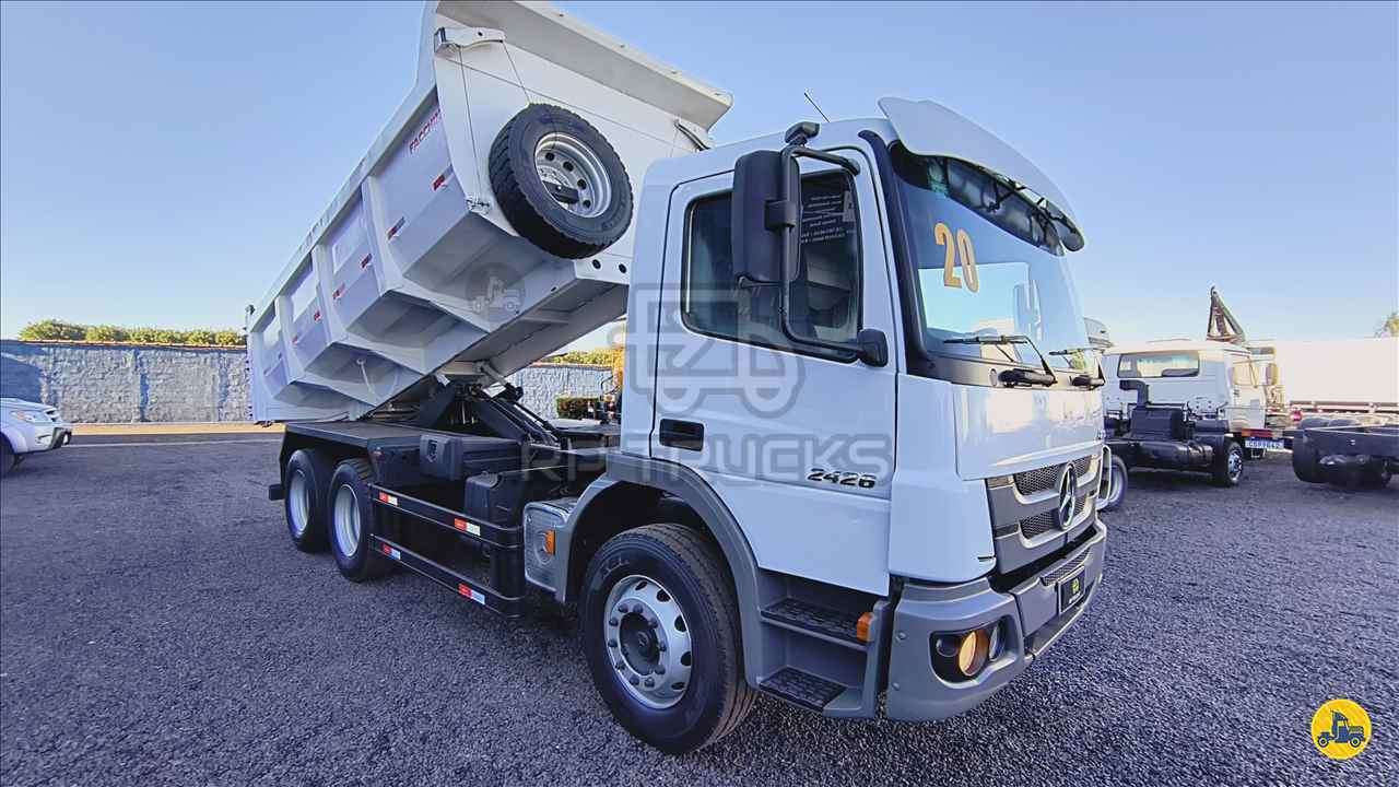 CAMINHAO MERCEDES-BENZ MB 2426 Caçamba Basculante Truck 6x2 RP Trucks CRAVINHOS SÃO PAULO SP