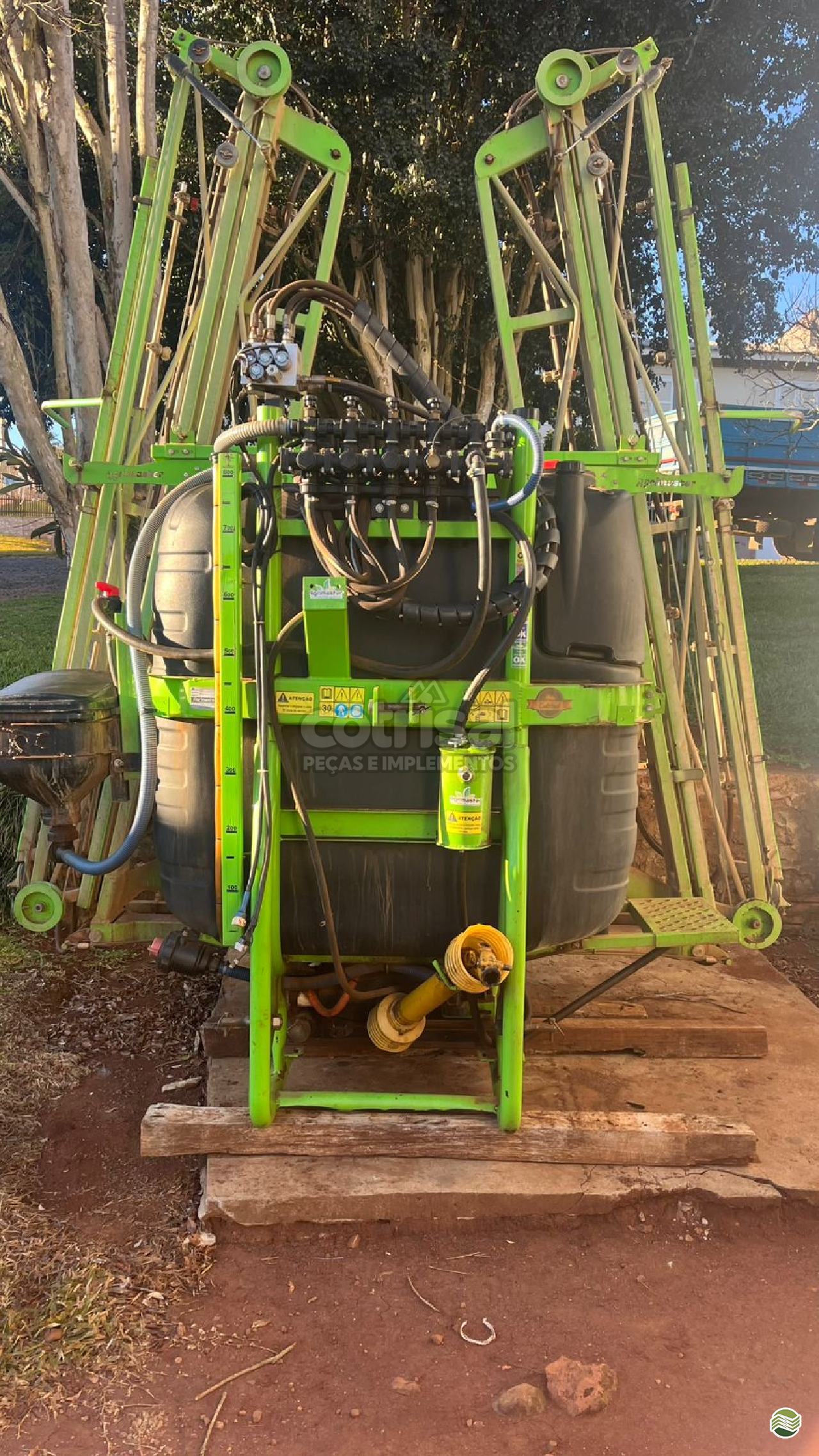 PULVERIZADOR AGRIMASTER AGM 800 Acoplado Hidráulico Cotrisal SARANDI RIO GRANDE DO SUL RS