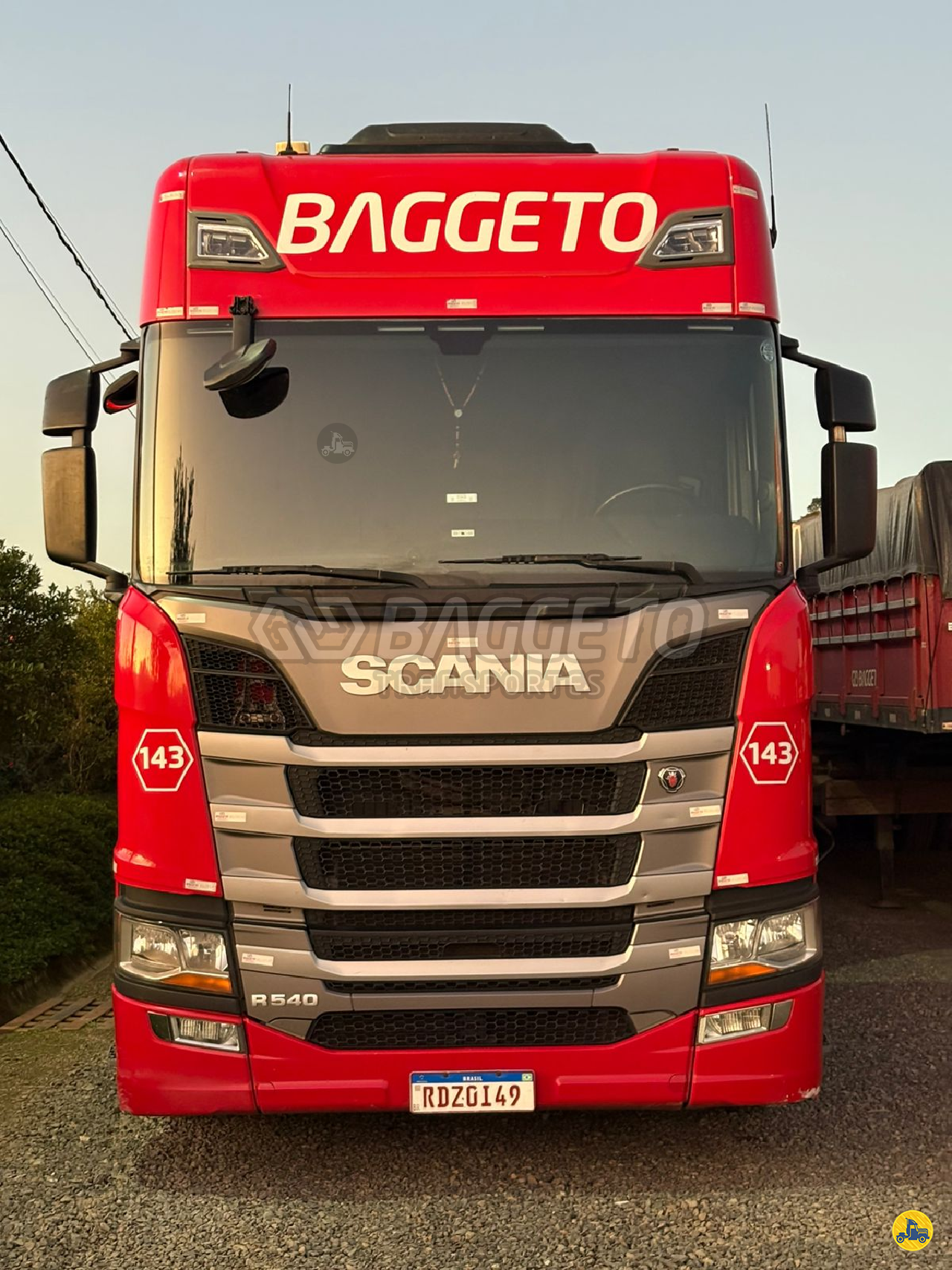 CAMINHAO SCANIA SCANIA R540 Cavalo Mecânico Cavalo 6x4 Transportes Baggeto ORLEANS SANTA CATARINA SC