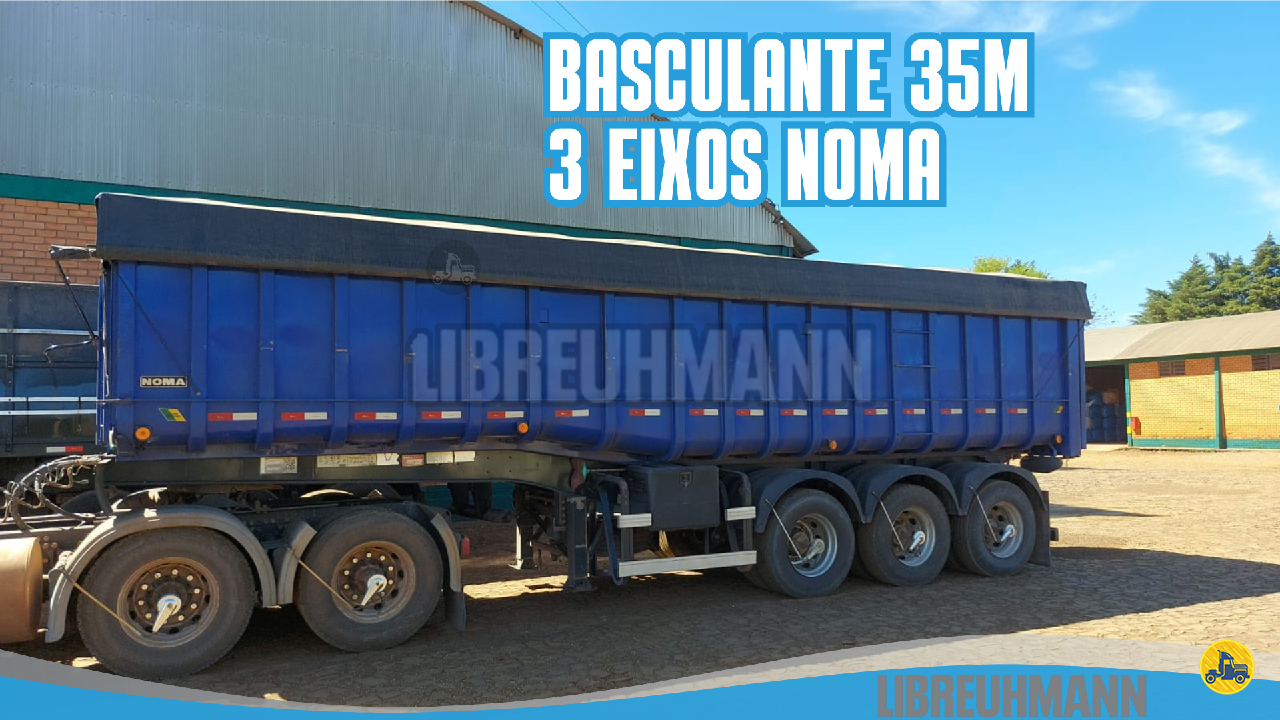 CARRETA SEMI-REBOQUE BASCULANTE Libreuhmann - Librelato URUGUAIANA RIO GRANDE DO SUL RS